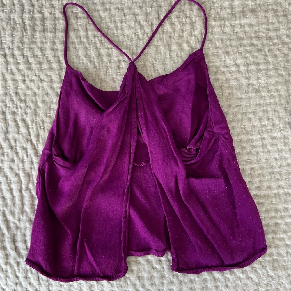 Zara Open Back Top